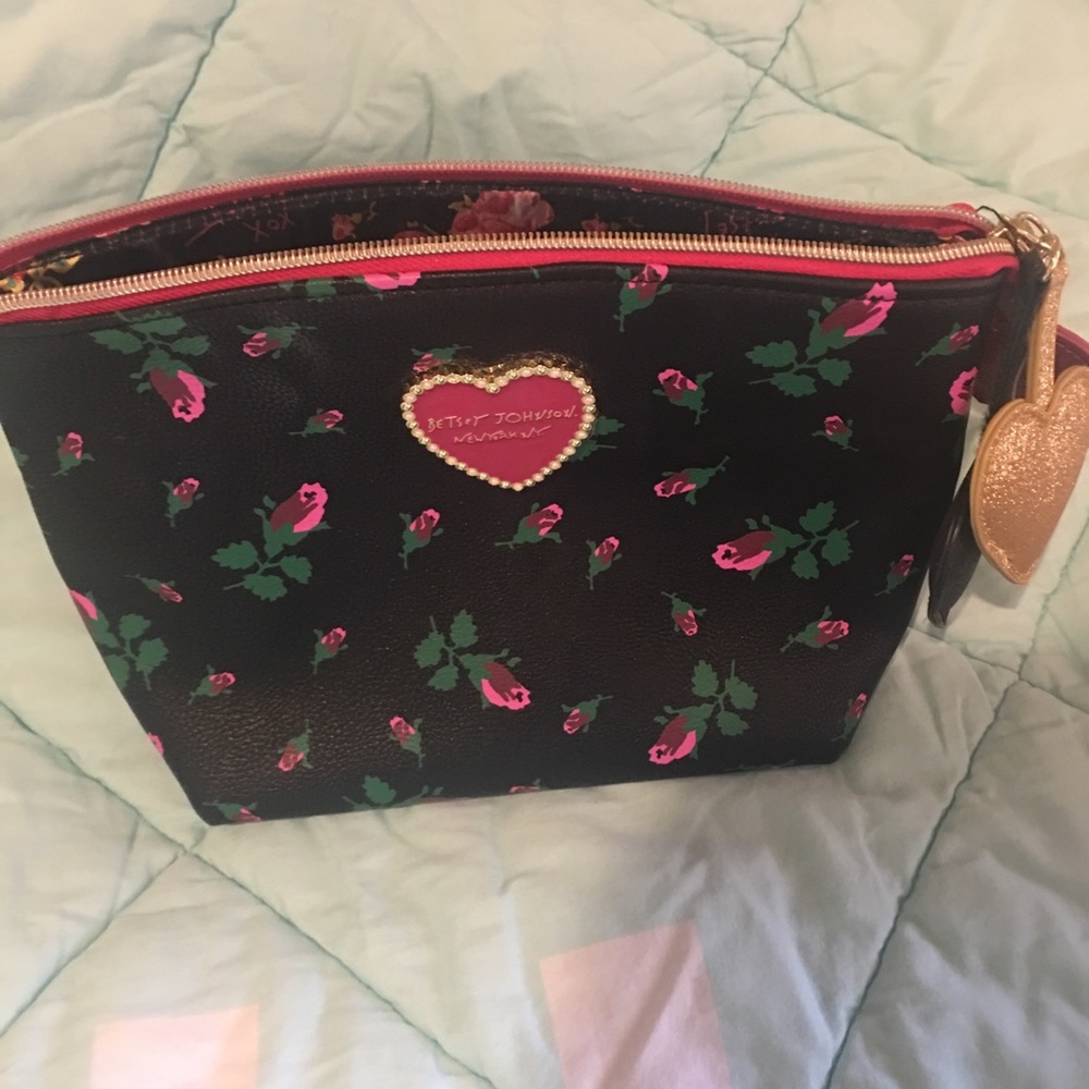 Betsy Johnson make up bag